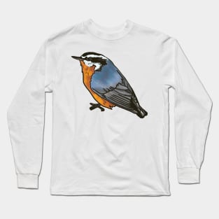 Red-breasted Nuthatch Long Sleeve T-Shirt